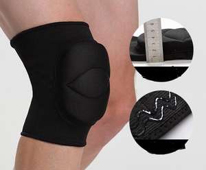 थोक घुटने पैड मोटा स्पंज नृत्य वॉलीबॉल संपीड़न घुटने समर्थन ब्रेस - Product Image 3
