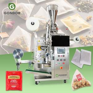 Máquina para Empacar Bolsitas de Té de Papel Filtro Redondo de Seda Herbal para Pequeños Negocios con Bolsa de Hilo - Product Image 1