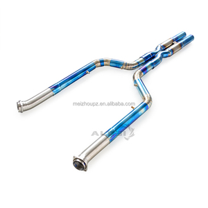 Tube d'<span class=keywords><strong>échappement</strong></span> intermédiaire en alliage de titane pour BMW X5 4.4T 2023-2025 – Amélioration du son du système d'<span class=keywords><strong>échappement</strong></span> avant haute performance - Product Image 2