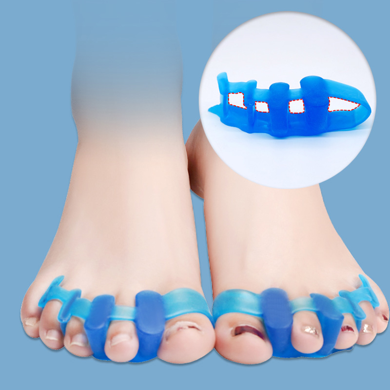 Hamer Teenspreiders Straightener Mouw Sokken Hallux Valgus Corrector Bunion Protector Siliconen Gel Teen Separator