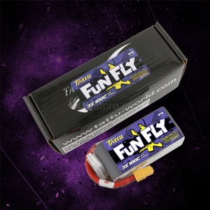 Batterie Lipo <span class=keywords><strong>TATTU</strong></span> <span class=keywords><strong>FUNFLY</strong></span> 1300mAh 1550mAh <span class=keywords><strong>4s</strong></span> 14.8V 100C avec prise XT60 pour Drone FPV taille 250 230 210 180 - Product Image 6