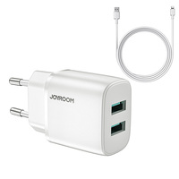 JOYROOM pengisi daya Cepat Usb, pengisi daya ponsel portabel dengan kabel