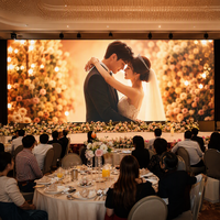 Pantalla LED de Alquiler para Interiores P3.91 a Todo Color, Brillo de 1200cd, Garantía de 2 Años para Eventos, Bodas y Fiestas