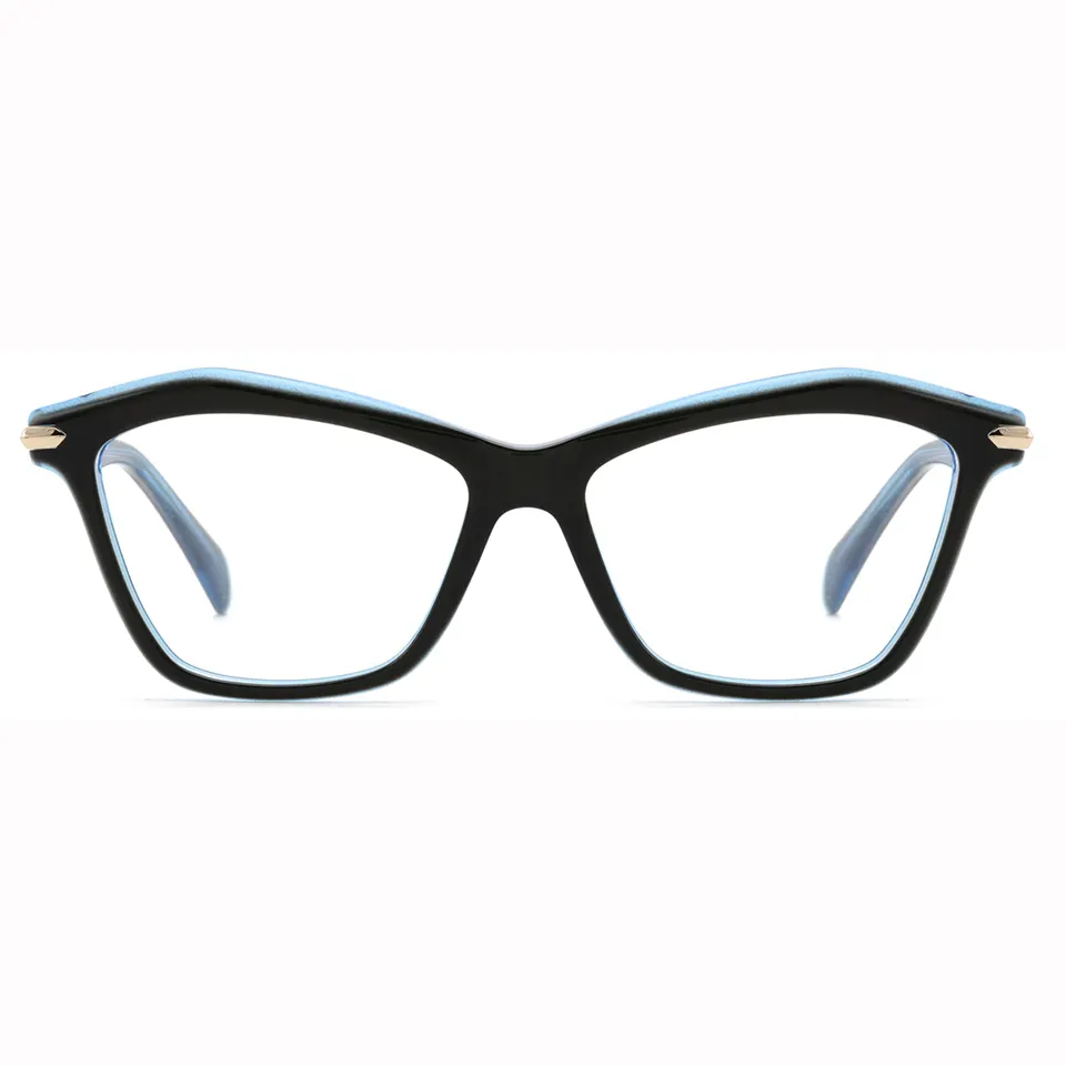 Yeni stil asetat kedi gözü optik çerçeve üretimi için gözlük çerçevesi optik güney amerika