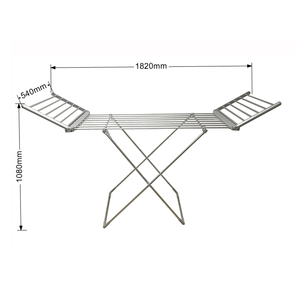 AVONFLOW Hot Sale <strong>Potable</strong> Folding Electric Heated Clothes Drying Rack - Product Image 2