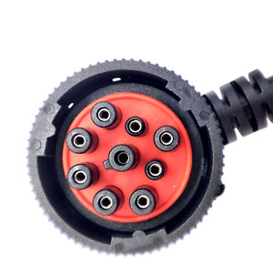 J1939 Type1 9pin штекер к 2 9pin женский кабель T ELD GPS трекер кабель - Product Image 5