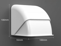 Boîtier de protection étanche pour borne de recharge extérieure, résistant aux intempéries et aux rayons UV, avec interrupteur