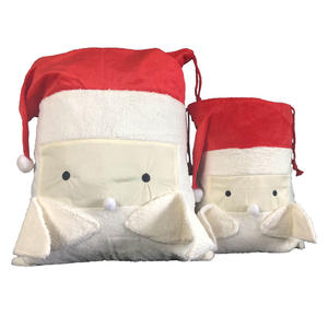 Bolsas de terciopelo con pompones para niños, regalos de <span class=keywords><strong>navidad</strong></span> - Product Image 3