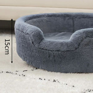 Cama para Mascotas Personalizable, Desmontable y Lavable, Sofá Redondo de Felpa para Perros, Cojín para Mascotas, Cama para Gatos - Product Image 5