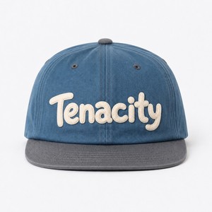 Gorra de camionero al por mayor de sarga de algodón con bordado de chenilla para universidades, librerías y planificación de oferta. - Product Image 2