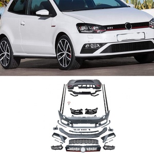 Kit Paraurti Anteriore e Posteriore per <span class=keywords><strong>Volkswagen</strong></span> Polo 2010-2018, Aggiornamento in Plastica PP con Nuovi Fermagli di Fissaggio per MK5 GTI - Product Image 6