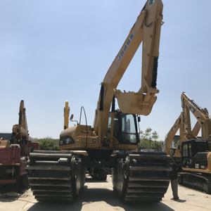 Excavatrice Caterpillar 320CL d'occasion montée sur bateau, modèle 2019, haute qualité, 20 tonnes, moteur et pompe testés, vidéo disponible - Vente Flash - Product Image 6