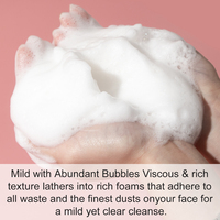 Nettoyant Visage Végane Marque Blanche à Logo Personnalisé pour Peaux Sensibles - Gel Nettoyant Visage aux Acides Aminés
