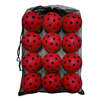 Accessoires de pickleball professionnels pour l'entraînement transfrontalier : balles de pickleball moulées par injection à 40 trous et balles de pickleball rotomoulées à 48 trous