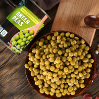 Petits pois verts en conserve, faciles à ouvrir, préparés à l'eau, 400g, vente en gros, prix abordable, qualité fraîche et stable