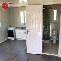Maisons de luxe préfabriquées extensibles de type conteneur, 3 chambres