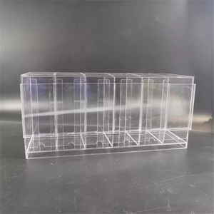 Dispensador de Cartas Apilables de Vidrio Antioxidante Personalizado, con 6 Ranuras, para Exhibición de Cartas Coleccionables TCG - Product Image 5