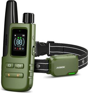 Collar de entrenamiento para mascotas de doble canal impermeable y ligero de 4200 pies con impermeabilización IPX7 4 modos Duración de la batería de 35/45 días - Product Image 1