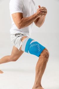 Ginocchiera Protettiva 100% Nylon, Imbottitura Regolabile Morbida Antiscivolo con Chiusura Magnetica per <span class=keywords><strong>Pallavolo</strong></span>, Calcio e Sport - Product Image 5