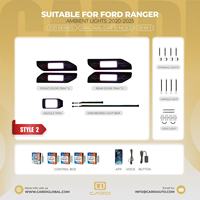 Personnalisation à la demande, bande lumineuse ambiante pour voiture Ford Ranger D21, éclairage multifonctionnel