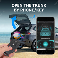 Système de déverrouillage de la serrure centrale à distance par application intelligente Entrée sans clé de la voiture avec fonction de déclenchement de la fenêtre Installation facile