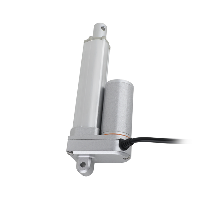 Economical 12V Brushed DC Sleeve Type Micro Linear Actuator 50mm 200mm Stroke 1400N-2500N Load IP54 Waterproof Alloy Box Packed