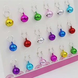 Campana de <span class=keywords><strong>collar</strong></span> de metal para perro y gato, campana de juguete colorida de alta calidad - Product Image 2