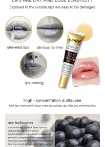 ZLZR Sérum Repulpant pour les Lèvres, Huile Brillante Hydratante et Réparatrice, Atténue les Ridules, Anti-Âge, à l'Essence de Germe de Haricot Noir, Pour Tous Types de Peau, OEM - Product Image 4
