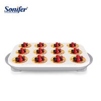 Sonifer SF-6103 ménage 1200W Offre Spéciale plaques ronde 12 trous facile électrique mini automatique pancake maker machine