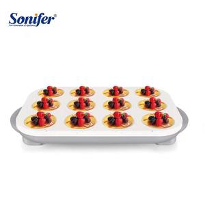Sonifer SF-6103 ménage 1200W Offre Spéciale plaques ronde 12 trous facile électrique mini automatique pancake maker machine - Product Image 1