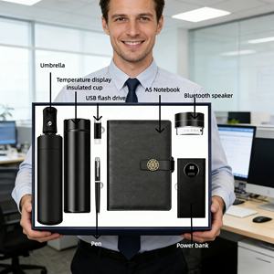 Coffret Cadeau Exécutif Promotionnel de Luxe Haut de Gamme pour Clients <span class=keywords><strong>VIP</strong></span>, Souvenir d'Entreprise Premium avec Logo Personnalisé pour Bureau - Product Image 2