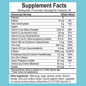 Label pribadi dewasa Biotin Multivitamin kolagen pertumbuhan rambut seng kuku dukungan 100% permen Gummy alami - Product Image 4