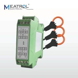 4-20mA rogowski hiện tại Đầu dò chuyển đổi ba giai đoạn tích hợp Din-Rail rogowski cuộn dây đầu dò - Product Image 4