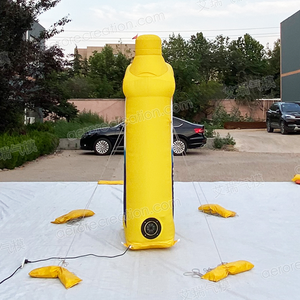 Khuyến mãi ngoài trời mô hình chai dầu bơm hơi 2.5m thổi lên chất bôi trơn xô tùy chỉnh quảng cáo bơm hơi chai xăng - Product Image 3