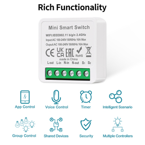 Touchmi RF433 Remote Funtion Wireless16A App Control Light Mini Smart <strong>Switch</strong> - Product Image 2