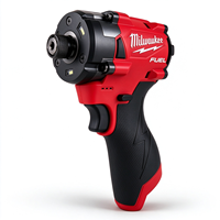 Kit Obeng Impak Hex 1/4 Profesional Milwaukee M12 Fuel dengan Torsi Tinggi, Termasuk Baterai, Pengisi Daya Cepat, dan Kotak Penyimpanan yang Tahan Lama