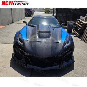Matériel FRP de haute qualité pour l'avant, adapté à la <span class=keywords><strong>Chevrolet</strong></span> Corvette C7, style C8 ZR1 amélioré pour l'avant - Product Image 5