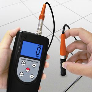 Digital Coating Thickness Meter F Type Eddy Current Probe Micro Coating Tester for Paint Enamel Plastic Paper - Product Image 2