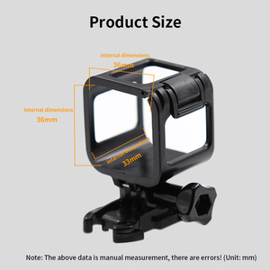 HONGDAK en stock – Étui de protection standard pour caméra d'action GoPro <span class=keywords><strong>Hero</strong></span> 7 6 <span class=keywords><strong>5</strong></span> – Accessoires pour caméra GoPro - Product Image 2