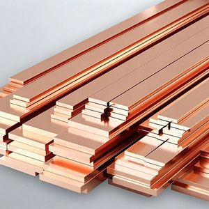 บัสบาร์ทองแดงสีแดงความบริสุทธิ์สูง วัสดุนำไฟฟ้าความต้านทานต่ำ - Product Image 3