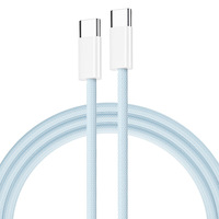 Câble de charge rapide Type-C vers Type-C 100W PD, câble de données USB C tressé en nylon pour la série Apple iPhone, vente en gros