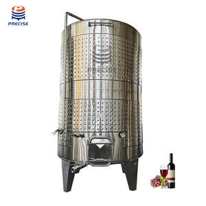 Bình chứa lên men rượu vang bằng thép không gỉ chất lượng cao, dung tích 1500L-10000L, thiết bị nhà máy rượu, sản xuất rượu trái cây, rượu mạnh - Product Image 1