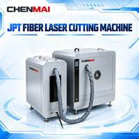 Équipement de découpe laser à fibre CNC de bureau Shandong Chenmai 4040, 800W, 400x400mm, haute précision, pour la découpe de plaques métalliques