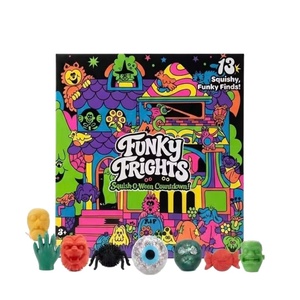 สินค้าใหม่ ชุดฮาโลวีน ซีรีส์ Funky Frights Squish O Ween ชุดนับถอยหลัง ลูกบอลบีบสโลว์รีบาวด์ - Product Image 4