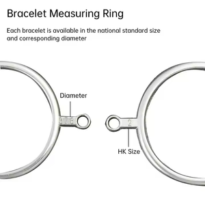 आवश्यक धातु कंगन मापने उपकरण 1-27 गोल अंडाकार कोण सिजर ब्रेसलेट सिज़र ब्रेसलेट सिज़र गेज बनाने के लिए - Product Image 3