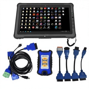สำหรับ NE\XIQ USB Link BT รถบรรทุกดีเซล + แท็บเล็ต F110 เครื่องมือวินิจฉัย OBD2 เครื่องตรวจจับข้อบกพร่องสำหรับเครื่องสแกนวินิจฉัยรถบรรทุก - Product Image 1