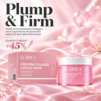 Crème gelée coréenne au collagène rose PDRN ADN de saumon, éclaircissante, repulpante, hydratante, anti-âge, soin du visage OEM
