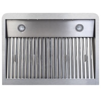 Campana Extractora de Acero Inoxidable de 42 Pulgadas para Debajo del Gabinete, Campana de Ventilación para Exteriores