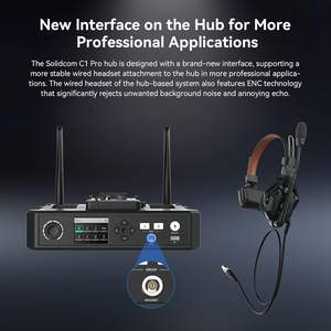 Micrófono de Solapa Inalámbrico Hollyland Solidcom C1 Pro <span class=keywords><strong>Master</strong></span>, Condensador, 2.4G, Portátil, Ligero, Metálico - Product Image 2