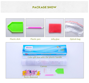 Kit de Peinture Diamant Personnalisé Océan Plage Perle, <span class=keywords><strong>Mosaïque</strong></span> de Strass Formes Spéciales DIY avec Outils pour Décoration Murale Salon - Product Image 4